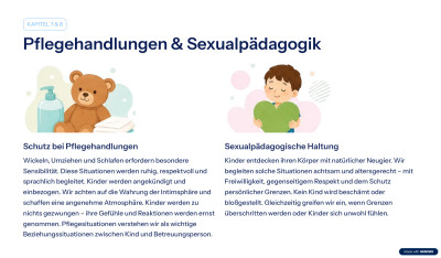 Pflegebehandlungen und Sexualpädagogik