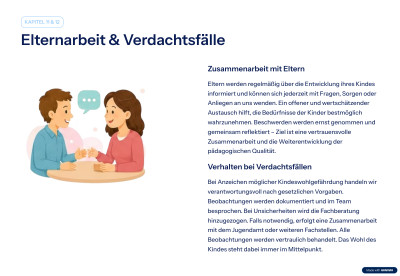 Elternarbeit und Verdachtsfälle